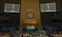 Majelis Umum PBB berbahas tentang masalah-masalah global.